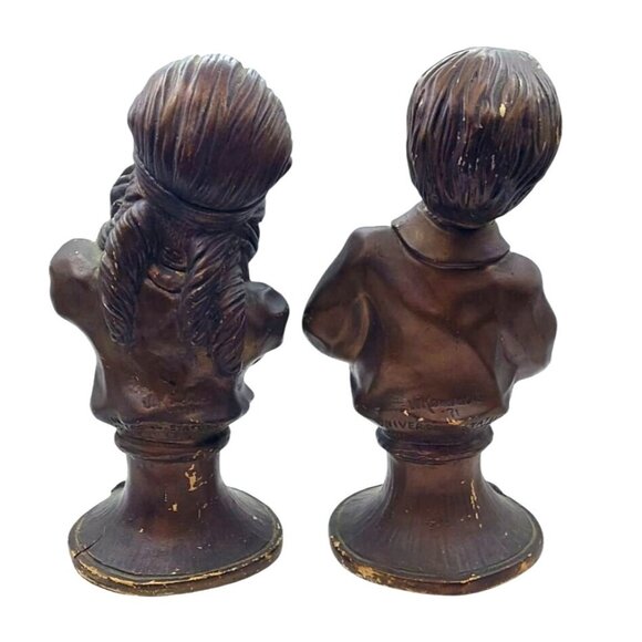 Universal Statuary Kendrick Vintage Boy & Girl Jazz Figurines Chicago 70s - Picture 3 of 10